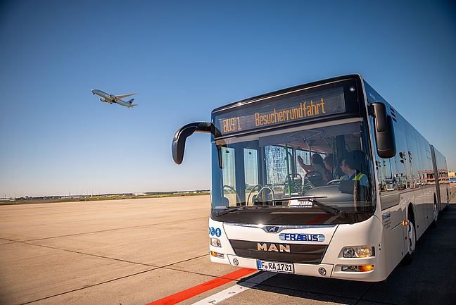 flughafen frankfurt airport tour