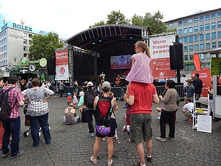 W-Festival Sparkassen Open Air Bühne