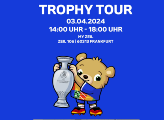 European Championship trophy comes to Frankfurt: Trophy Tour stops at MyZeil!