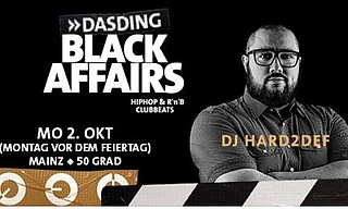 DASDING Black Affairs Party - Mainz