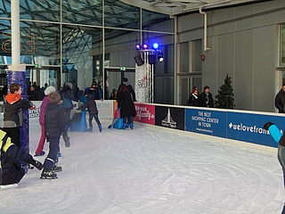 Germany's highest ice rink MyZeil on Ice is extended