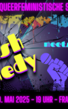 (Queer)feministische Stand Up Comedy von FLINTA* Comedians