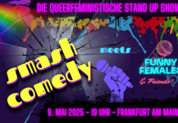 (Queer)feministische Stand Up Comedy von FLINTA* Comedians