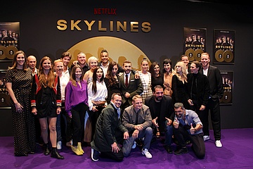 Netflix series SKYLINES premieres in Frankfurt