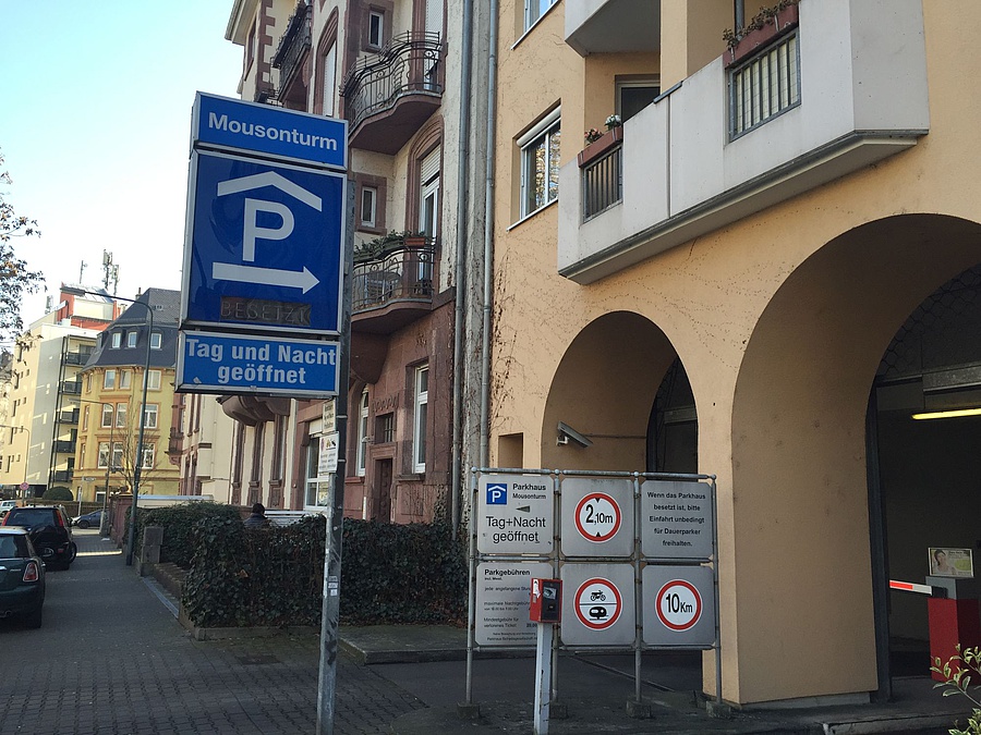 Parken in Frankfurt