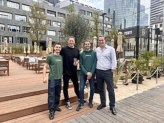 Stadtstrand im Bankenviertel: Gibson Beach Club öffnet wieder