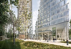 Frankfurt grows: Germany's tallest skyscraper comes to the 'Millennium Areal'