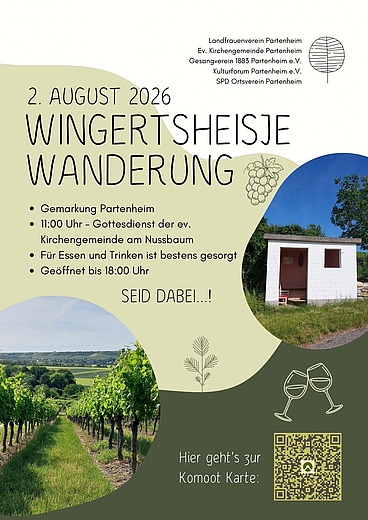 24. Partenheimer Wingertsheisjewanderung