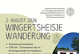 24. Partenheimer Wingertsheisjewanderung