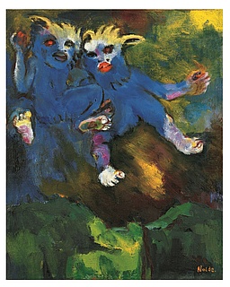 Emil Nolde. The Grotesques
