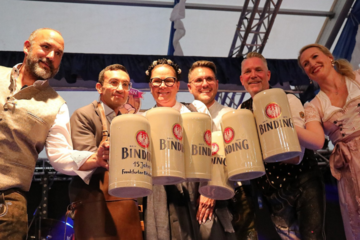 'O’zapft is!' – 15. Frankfurter Oktoberfest eröffnet