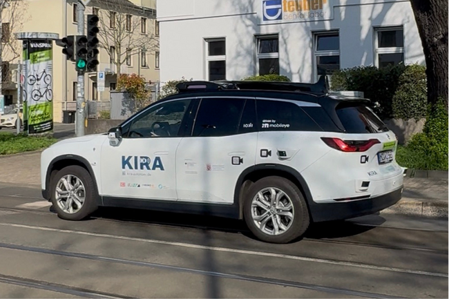 Selbstfahrende Autos im Rhein Main Gebiet - Testbetrieb mit autonomen Shuttles in Darmstadt