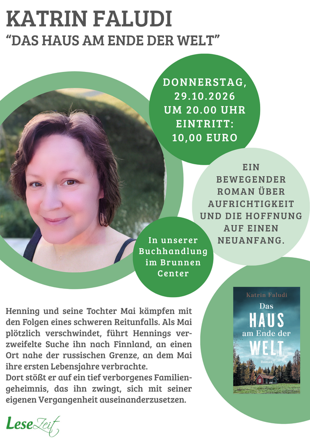 Lesung "Das Haus am Ende der Welt"
