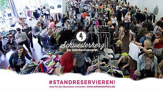 Schwesterherz Mädchenflohmarkt 