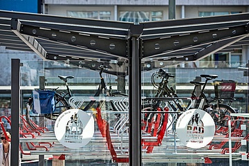 First double-storey bicycle parking facility for Frankfurt am Main