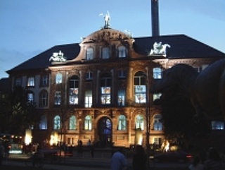 Nachts im Senckenberg Museum