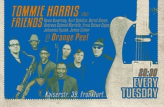 Blues-Soul-Funk Session mit Tommie Harris and  Friends