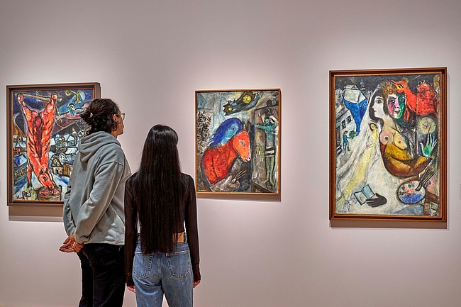 Successful Chagall exhibition