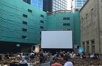 Freiluftkino Frankfurt starts into the fourth season