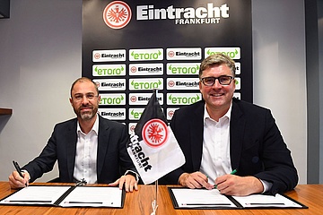EToro becomes premium partner of Eintracht Frankfurt