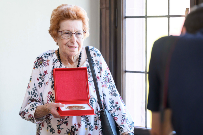 Frankfurt würdigt die Holocaust-Überlebende Edith Erbrich