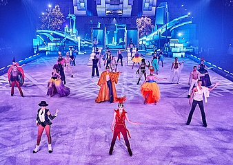 HOLIDAY ON ICE celebrates successful premiere of SUPERNOVA in Frankfurt