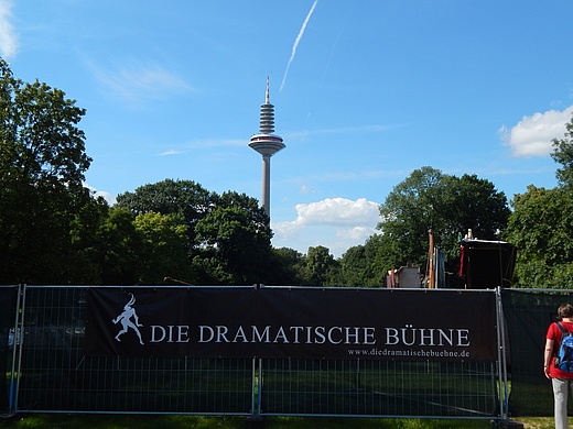 Open air festival of the dramatic stage