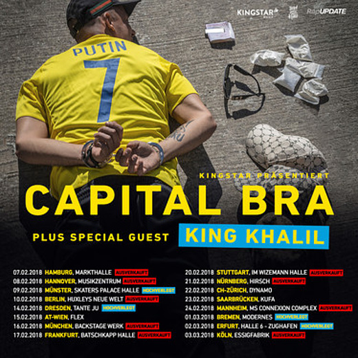 Capital Bra / Special Guest: King Khalil 
