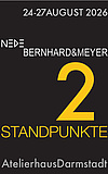 NEDE und Bernhard & Meyer: 2 Standpunkte an vier Tagen im Atelierhaus Darmstadt