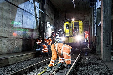 Last closure of the Frankfurt S-Bahn tunnel