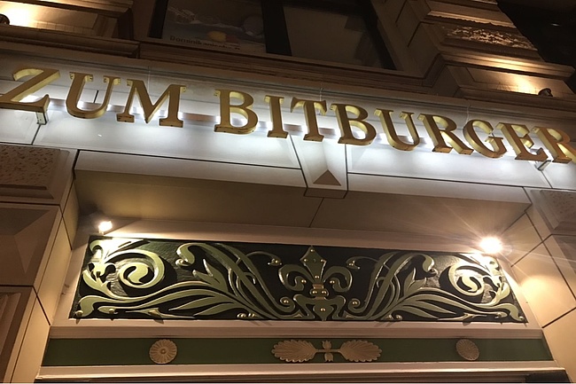 Zum Bitburger – Biertradition und feinbürgerliche Küche in stilvollem Ambiente