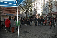 Schweigen ist Silber, Reden ist Gold: Hyde Park Corner in Bornheim