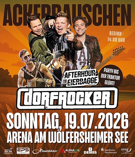 Ackerrauschen - Dorfrocker und Afterhour Eierbagge