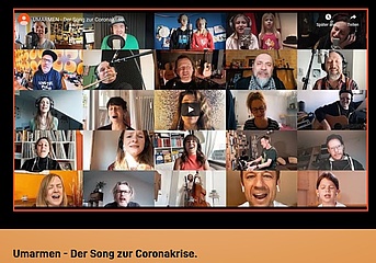 Umarmen – Frankfurts Song zur Coronakrise.