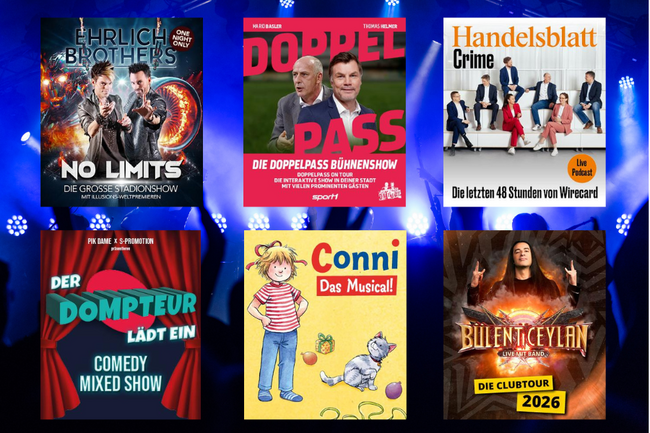 Shows & Musicals im Rhein-Main-Gebiet