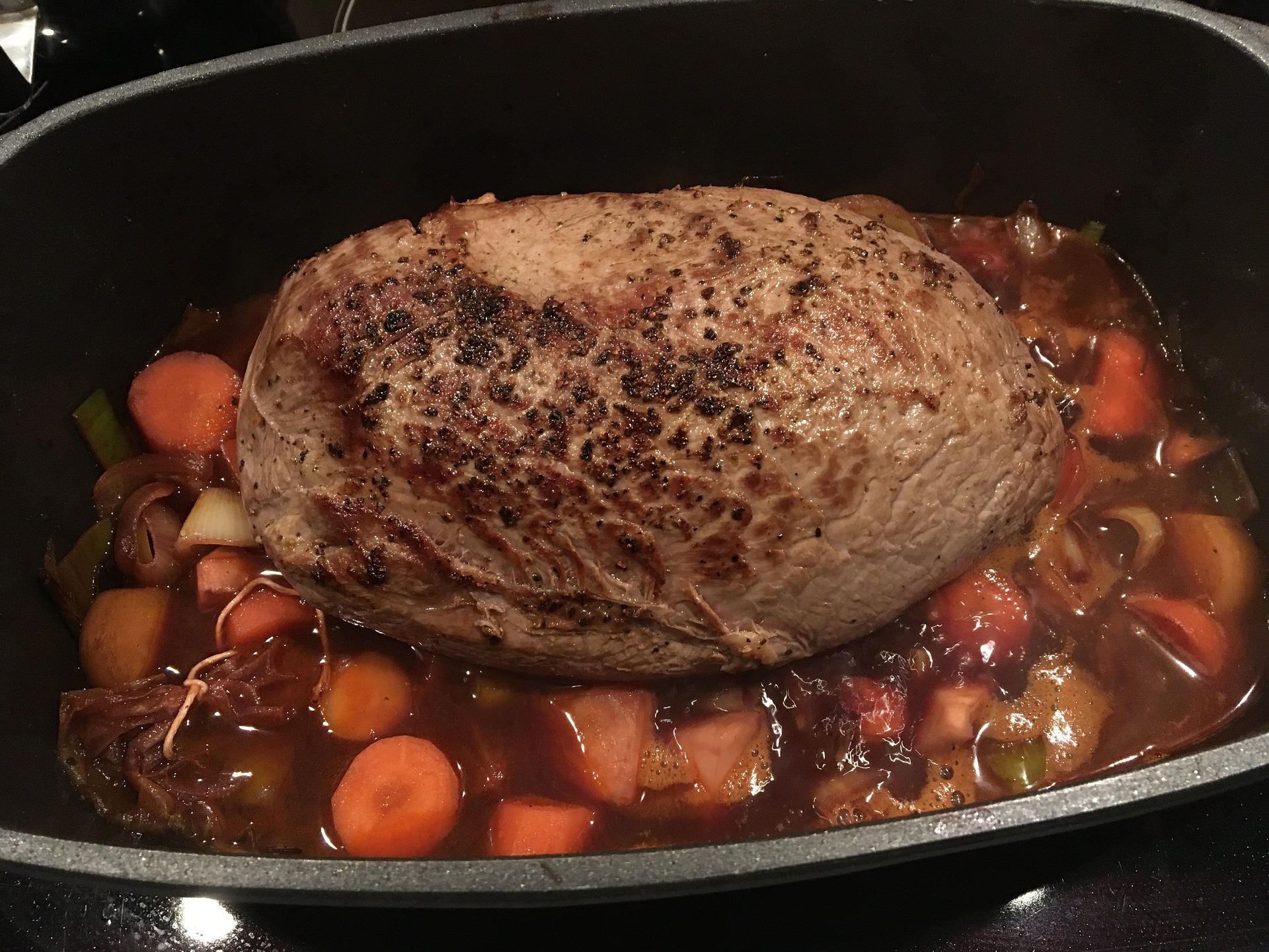 Rinderschmorbraten toskanisch