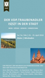 Der VDP.Traubenadler is(s)t in der Stadt 