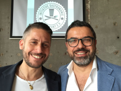 Initiative Gastronomie Frankfurt e.V. wants to strengthen the gastronomy industry Board members James Ardinast (left) and Madjid Djamegari (right) presented the newly founded Initiative Gastronomie Frankfurt e.V. in Frankfurt.