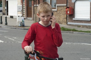 Der Junge mit dem Fahrrad
