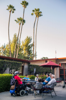 Sunset over Hollywood