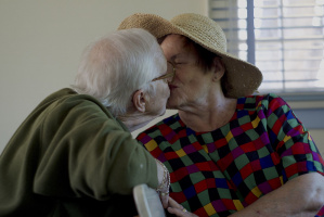 Sunset over Hollywood