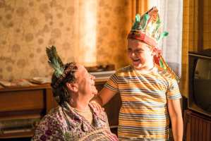 The boy needs to get some fresh air