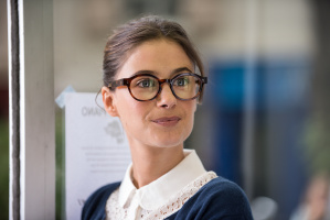 With the heart through the wall