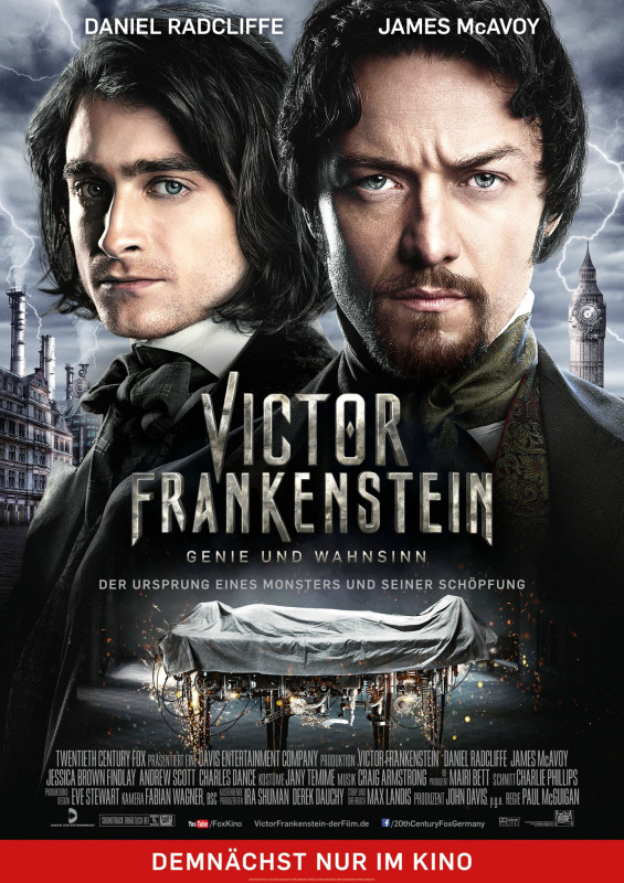 Victor Frankenstein Genius And Madness Usa 2015 Frankfurt Tipp