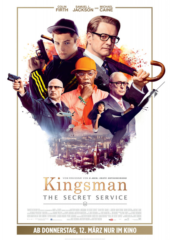 Michael Caine Undergoes Transformation in Kingsman