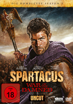 Spartacus: War of the Damned Season 3 - DVD