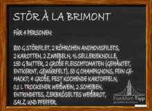 Sturgeon à la Brimont