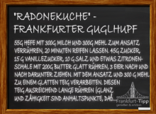 'Radonekuche' - Frankfurt Guglhupf