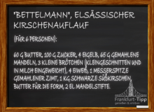 'Bettelmann', Alsatian cherry casserole