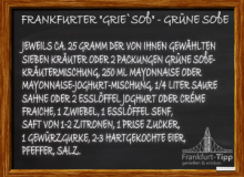 Frankfurter 'Grie`Soß' - Green Sauce